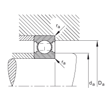������S�� 6002-C, �����ă�(n��i)���Y(ji��)��(g��u)��C ����������(j��) DIN 625-1 ��(bi��o)��(zh��n)����Ҫ�ߴ�