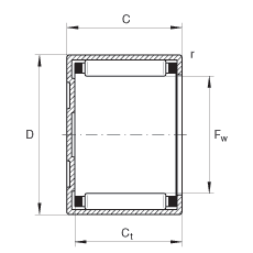 �]ʽ�_����Ȧ�L��S�� BK3520, ���� DIN 618-1/ISO 3245 �˜�
