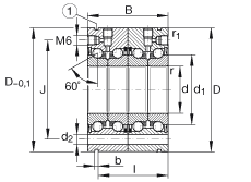 �����ǽ��|���S�� ZKLF3080-2RS-2AP, �䌦���p����ᔰ��b���ɂȴ��ܷ�