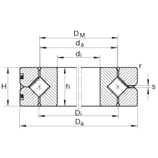 ����L���S�� SX011848, ����(j��) DIN 616 ��(bi��o)��(zh��n)�ĳߴ�ϵ�� 18