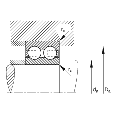 ������S�� 4311-B-TVH, ����(j��) DIN 625-3 ��(bi��o)��(zh��n)����Ҫ�ߴ磬�p��