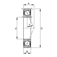 ���S�S�� B71918-E-2RSD-T-P4S, �{(di��o)��(ji��)���Ɍ����b�����|�� �� = 25�㣬�ɂ�(c��)���ܷ⣬�ǽ��|�����ƹ���
