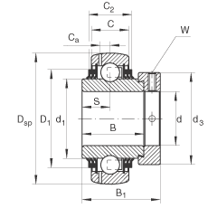 ���������S�� GE70-KTT-B, ������Ȧ��ƫ���iȦ��λ�� �ɂ� T ���ܷ�