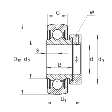 ���������S�� RAE25-NPP-B, ������Ȧ��ƫ���iȦ��λ�� �ɂ� P ���ܷ�