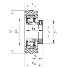 ���������S�� RABRB20/52-FA106, �����z�������ƫ���iȦ��λ�� �ɂ� P ���ܷ�