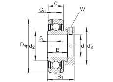 ���������S�� GRA008-NPP-B-AS2/V, ������Ȧ��ƫ���iȦ��λ�� �ɂ� P ���ܷ⣬Ӣ�ƿ�