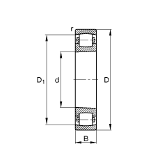 ���ΝL���S�� 20226-K-MB-C3, ���� DIN 635-1 �˜ʵ���Ҫ�ߴ�, �F�ף��F�� 1:12