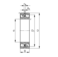 �{(di��o)�ĝL���S�� 231/560-MB, ����(j��) DIN 635-2 ��(bi��o)��(zh��n)����Ҫ�ߴ�