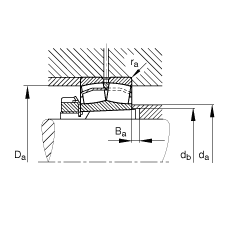 �{�ĝL���S�� 21319-E1-K-TVPB + H319, ���� DIN 635-2 �˜ʵ���Ҫ�ߴ�, ���F�׺;o����