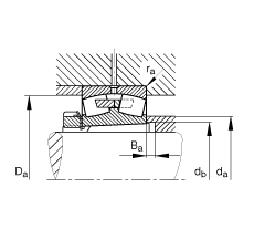 �{(di��o)�ĝL���S�� 23152-K-MB + H3152X, ����(j��) DIN 635-2 ��(bi��o)��(zh��n)����Ҫ�ߴ�, ���F�׺;o����